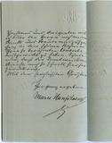 Hanfstangl-Schroder, Marie - Autograph Letter Signed 1887