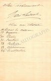 Laurent, Marie - Set of 2 Autograph Letters Signed 1882