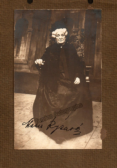 Rysava, Marie - Signed Photograph