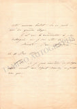 Taglioni, Marie - Autograph Letter Signed 1831