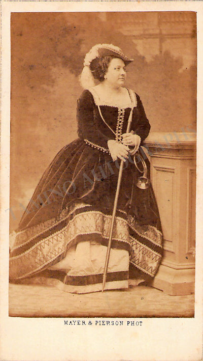 Alboni, Marietta - Vintage CDV Photograph