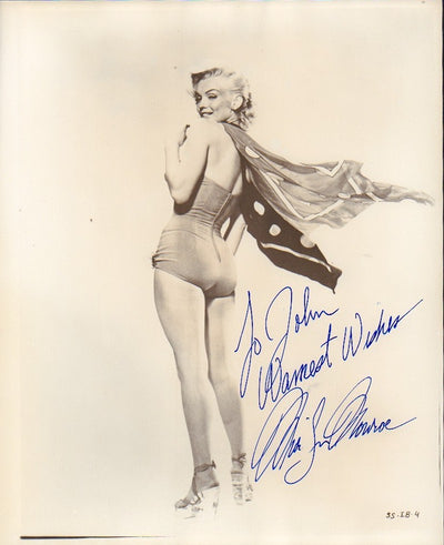 Monroe, Marilyn - Signed Photo