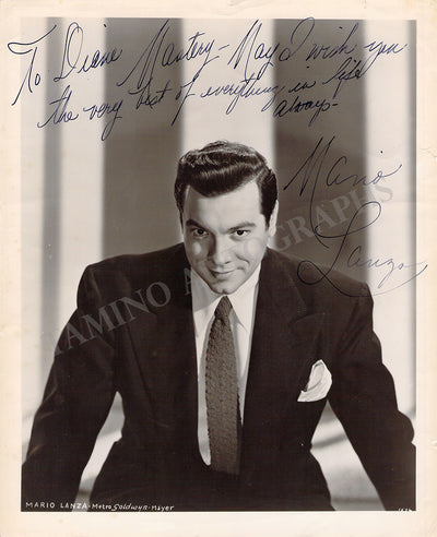 Lanza, Mario - Signed Photograph