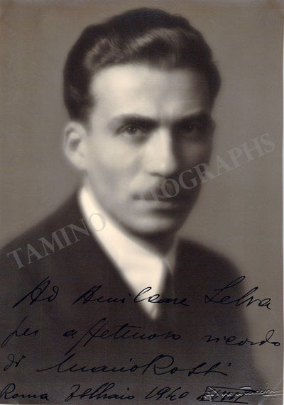 Rossi, Mario - Signed Photograph 1940