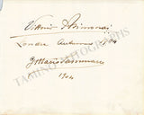 Vintage Opera Signers - Lot of Signed Album Pages