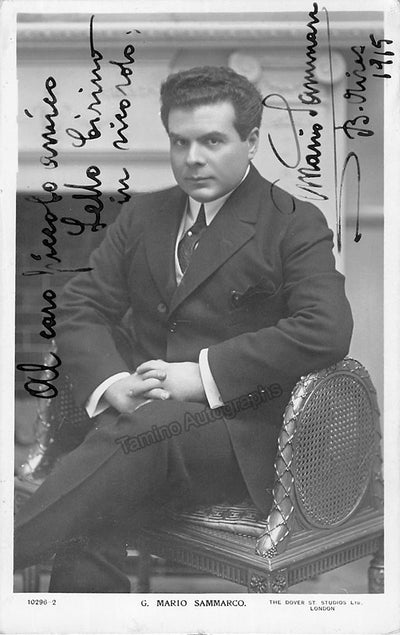 Sammarco, Mario - Signed Photograph