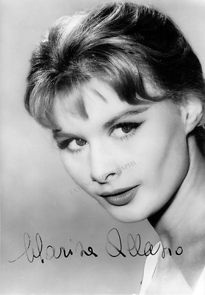 Allasio, Marisa - Signed Photograph in "Poveri ma Belli"