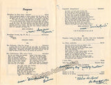 Lawrence, Marjorie - Signed Program Oxford, MS, 1946