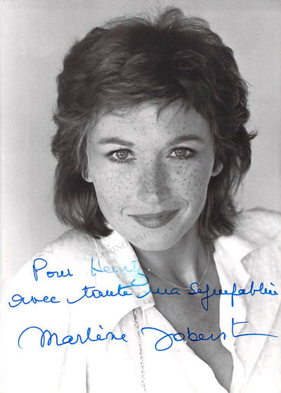 Jobert, Marlene - Signed Photograph