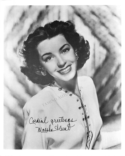 Hunt, Marsha - Signed Photograph