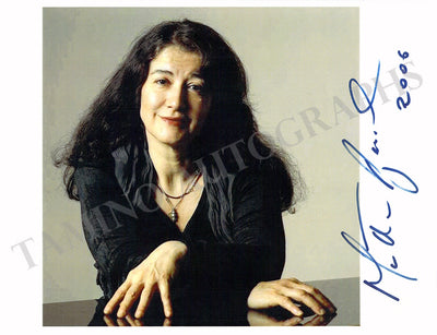 Argerich, Martha - Various Autographs