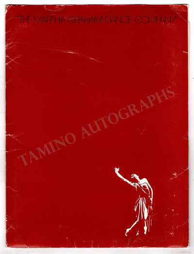 Graham, Martha - Press Release Set