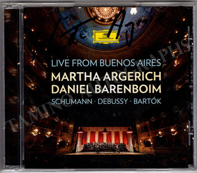 Signed CD Album "Live from Buenos Aires"
