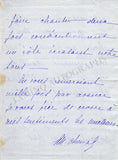 Chenal, Marthe - Autograph Letter Signed