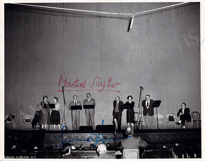 Singher, Martial - Amara, Lucine - Signed Photograph