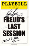 Rayner, Martin - Dold, Mark - Signed Playbill "Freud's Last Session"