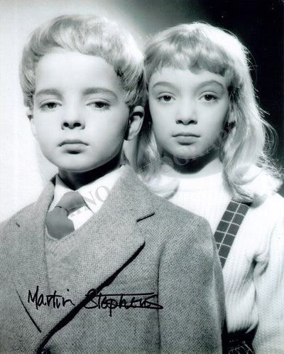 Stephens, Martin - Signed Photograph in "Village of Damned"