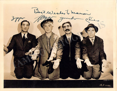 Marx Brothers - Photograph Signed by Chico