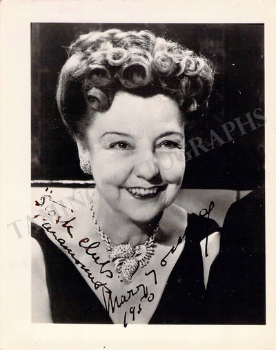 Young, Mary Marsden - Signed Photograph 1950