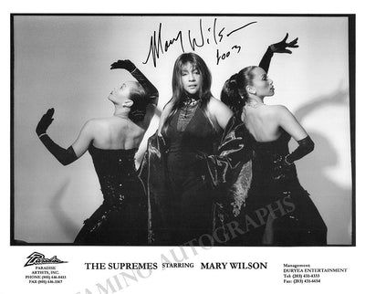 Wilson, Mary - Signed Photograph 2003