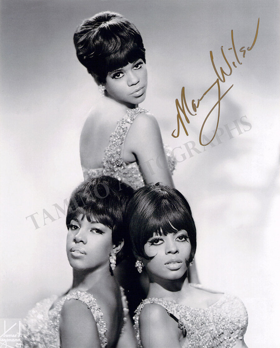 Mary Wilson Autograph Photograph The Supremes – Tamino