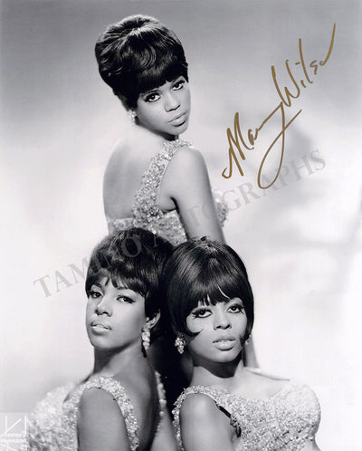 Wilson, Mary - Signed Photograph with "The Supremes"