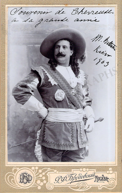 Battistini, Mattia - Various Autographs