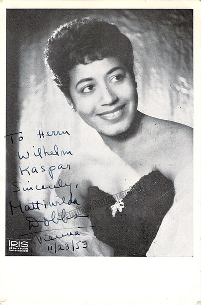 As herself 1953