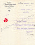 Duhamel, Maurice - Autograph Music Quote Signed