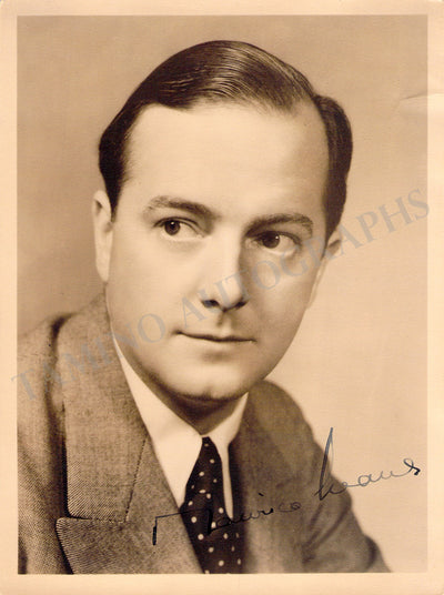 Evans, Maurice - Signed Photograph