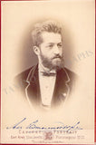 Erdmannsdorfer, Max - Signed Cabinet Photograph 1876