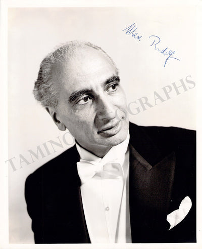 Rudolf, Max - Signed Photograph