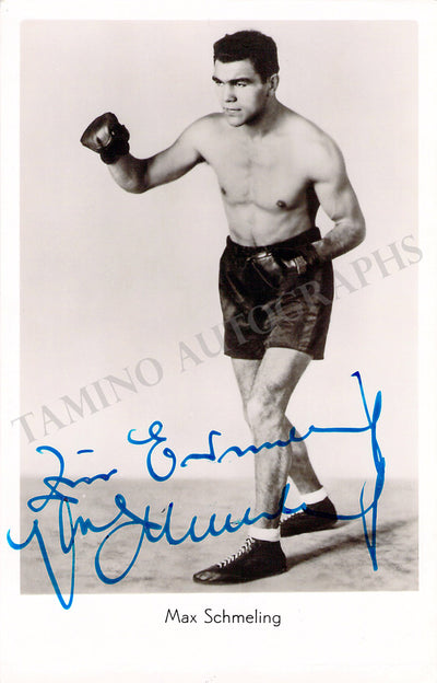 Schmeling, Max - Signed Photograph