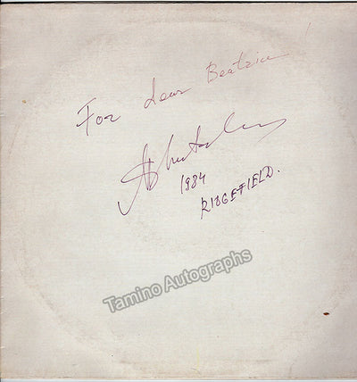 Shostakovich, Maxim - Signed Record Sleeve 1984