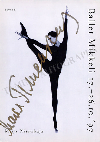 Plisetskaya, Maya - Various Autographs
