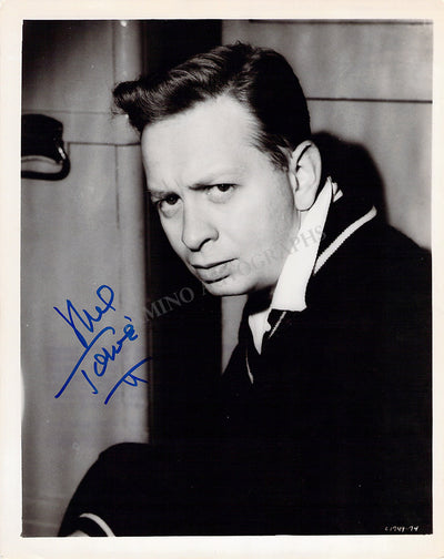Torme, Mel - Signed Photograph in "The Big Operator"