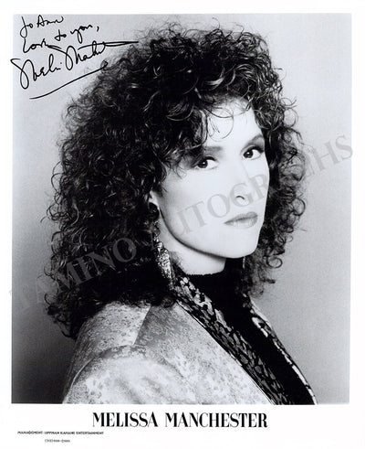 Manchester, Melissa - Signed Photograph