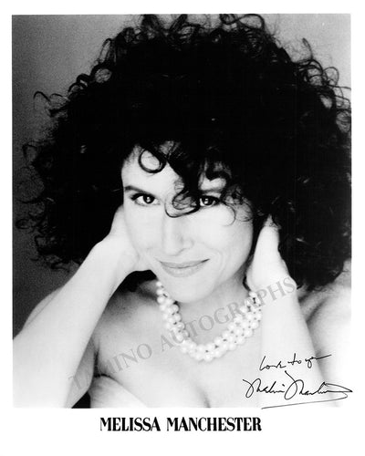 Manchester, Melissa - Signed Photograph