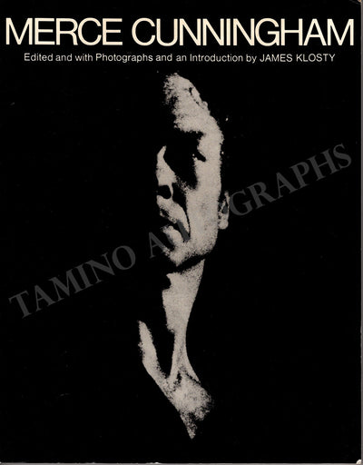 Cunningham, Merce - Signed Book Merce Cunningham