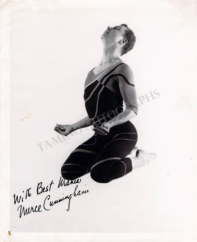 Cunningham, Merce - Signed Photograph