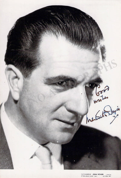 Davies, Meredith - Signed Photograph