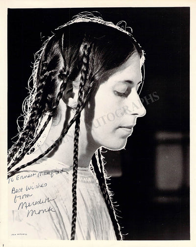 Monk, Meredith - Signed Photograph
