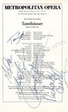 Metropolitan Opera - Collection of 55+ Signed Cast Pages