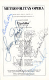 Metropolitan Opera - Collection of 55+ Signed Cast Pages