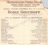 Met Opera - Collection of +50 Program Clips 1890-1920