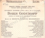 Met Opera - Collection of +50 Program Clips 1890-1920