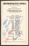 Metropolitan Opera - Set x 4 Signed Programs Der Ring 1997