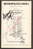 Metropolitan Opera - Set x 4 Signed Programs Der Ring 1997