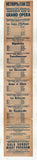Metropolitan Opera - Collection of 10 Opera Playbills 1938-1947