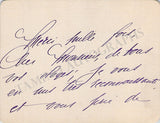 Heglon, Meyrianne - Autograph Note Signed